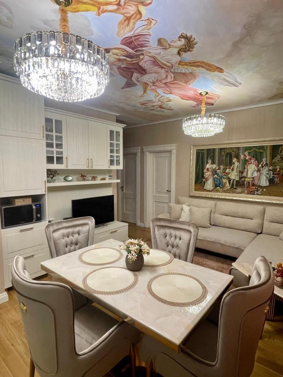 Deoni Apartment Luxury 地拉那 外观 照片